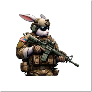 Tactical Rabbit Posters and Art